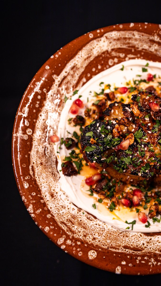 Roasted cauliflower signature - Chef Elie Fishmann excellence at Val d'Isère