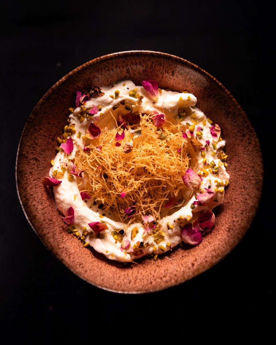 Gourmet dessert at IMA - pastry creation by Chef at Val d'Isère